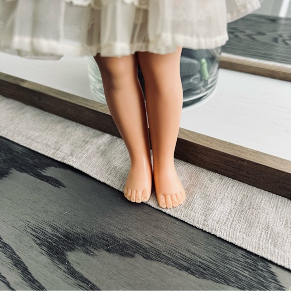 🍭 1950’s Vintage IDEAL Shirley Temple Doll ST-15 N Flirty Eyes 14” Jointed - Picture 5 of 11